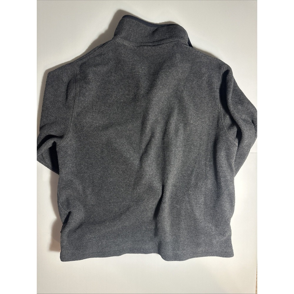 Nautica Jeans Co. Sweatshirt Mens Medium Quarter Zip Fleece Pullover Made USA - Picture 6 of 10